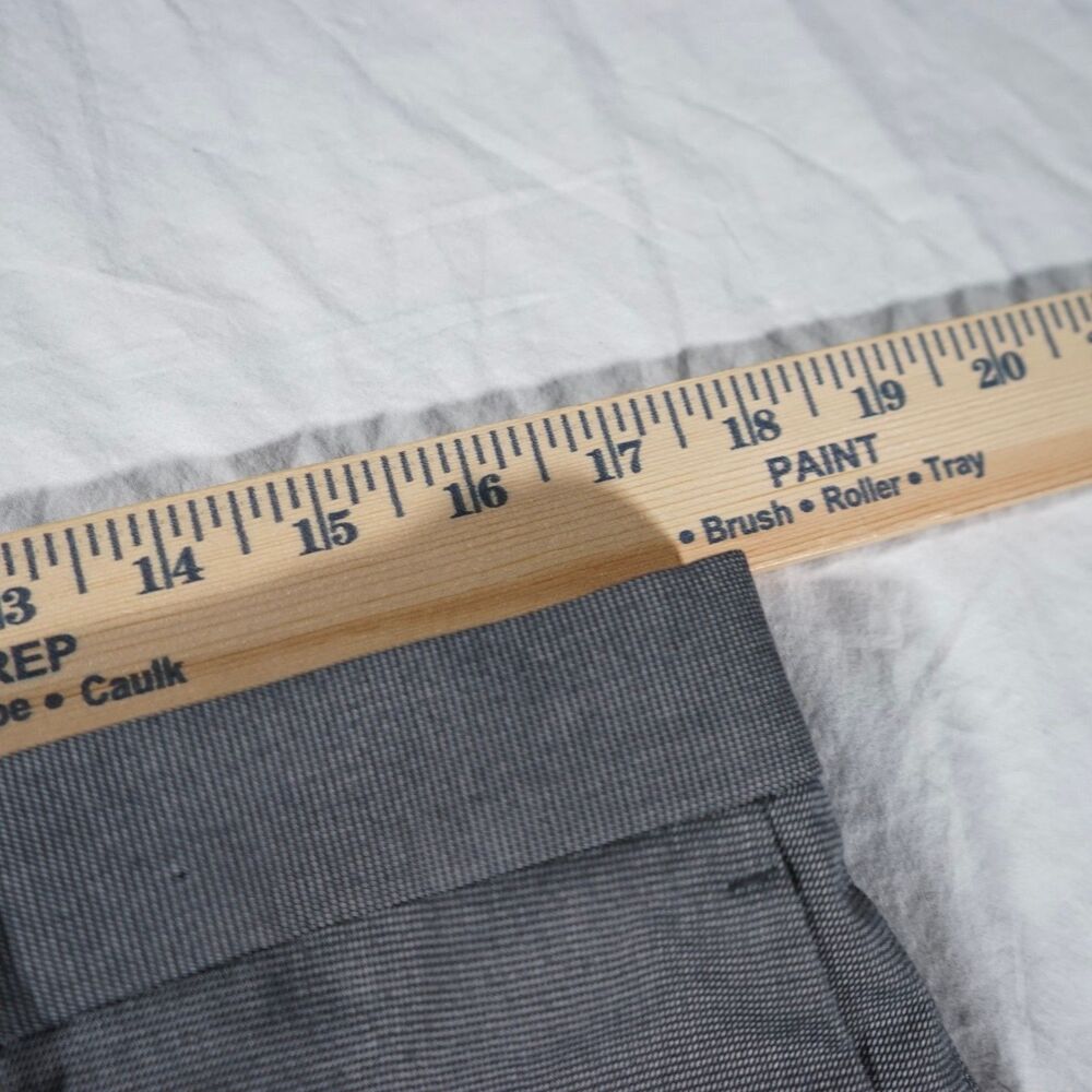 Banana Republic Slim Fit Chino Pants Grey 34x30 - Picture 4 of 8